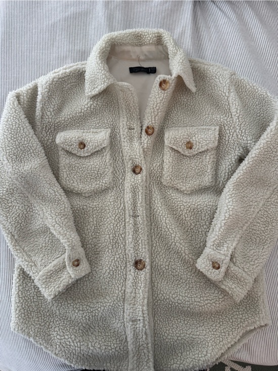RD Style Jackets & Blazers - Sherpa fuzzy shacket
